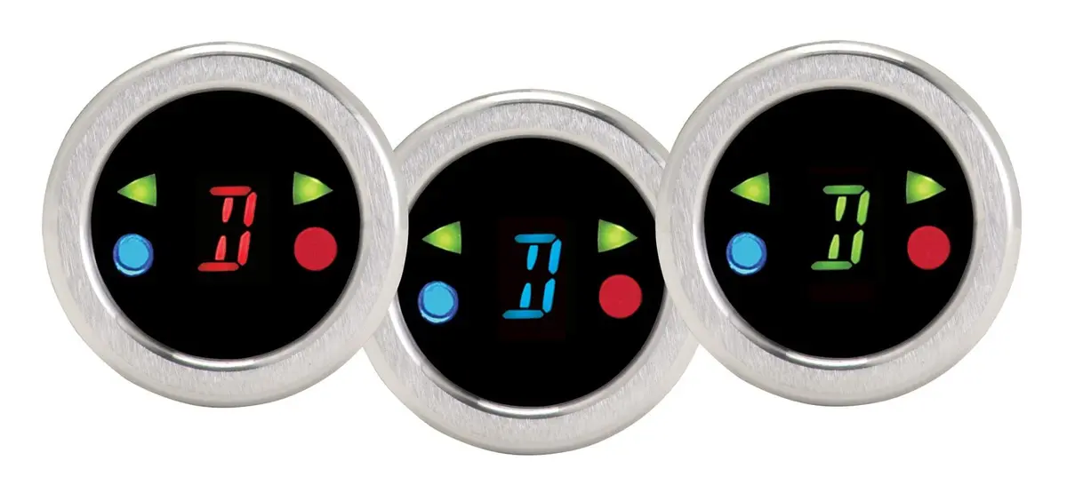 Dakota Digital Dgs-3-C-B Gear Shift Indicator – Led Display With Customizable Mounting 1