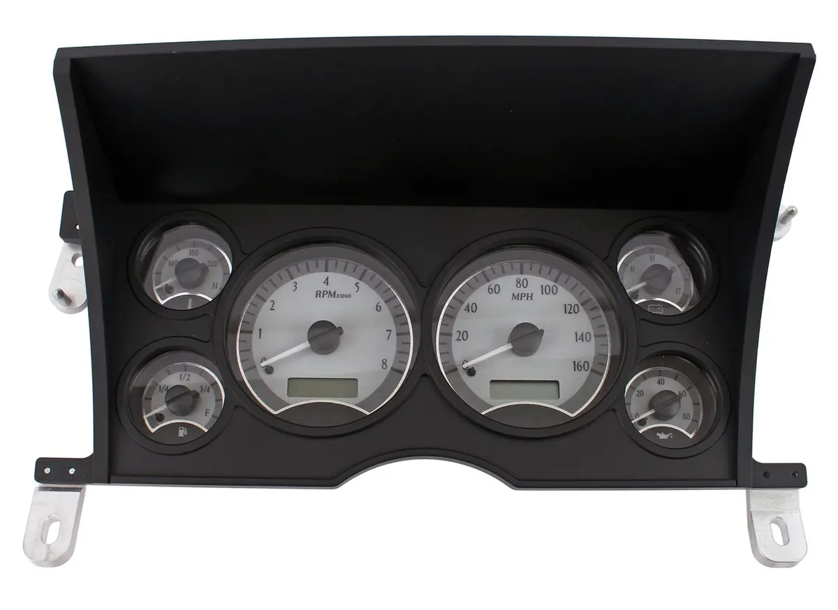 Dakota Digital Vhx-86C-S10-S-W Analog Gauge System – Direct-Fit For S10 Trucks 1