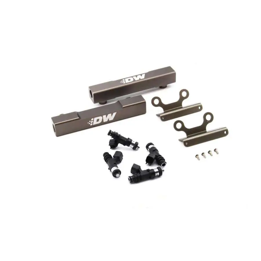 Deatschwerks 6-102-1000 Top-Feed Fuel Rail Kit 1