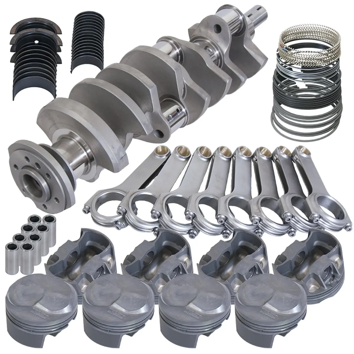 Eagle Specialty Products Rotating Assembly Kit – Balanced Crankshaft, Rods, And Pistons (20507040) 1