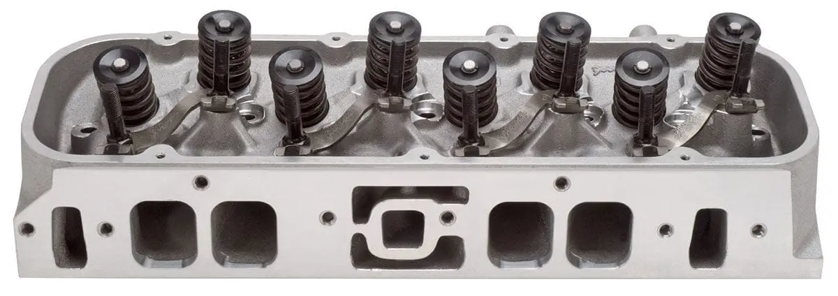 Edelbrock Performer Rpm 454-O Cylinder Heads - Single Complete Unit Ed60459 1