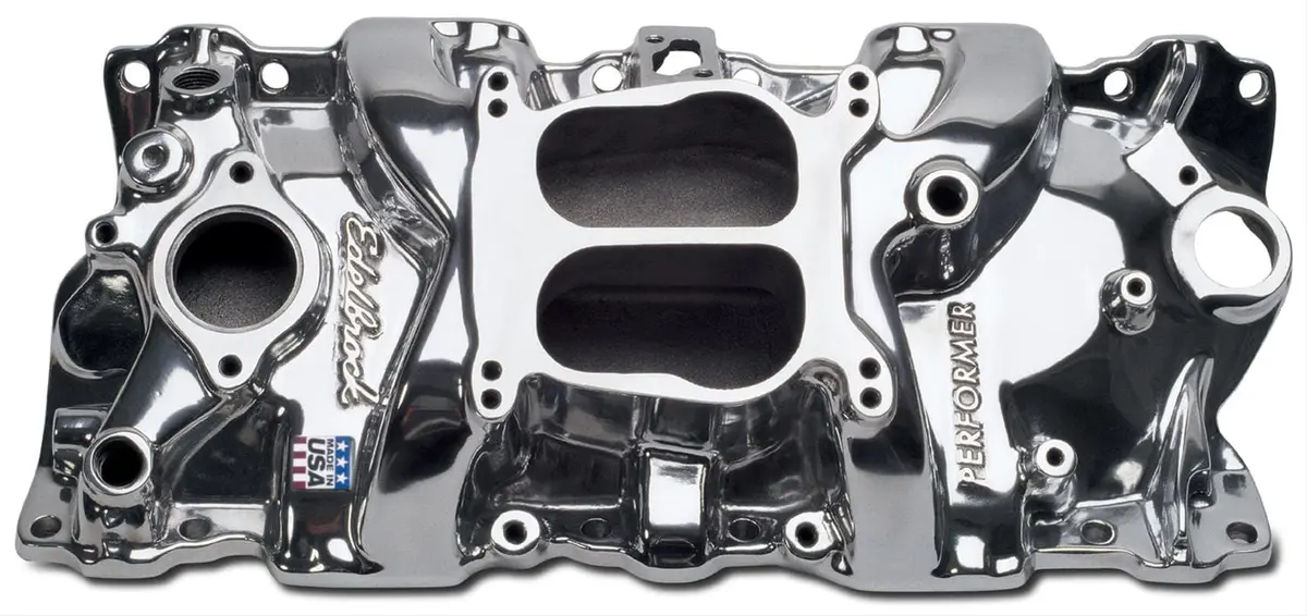 Edelbrock 21011 Performer Intake Manifold For Small-Block Chevy 1