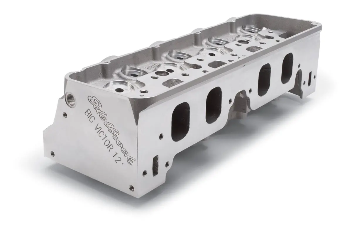 Edelbrock Pro-Port Raw Cylinder Heads – Cnc-Ported, Unfinished Castings (618269) 1
