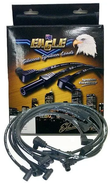 Eliminator Series Ii 10.5Mm Spark Plug Wire Set – Black Jacket, Race-Ready Ignition 1