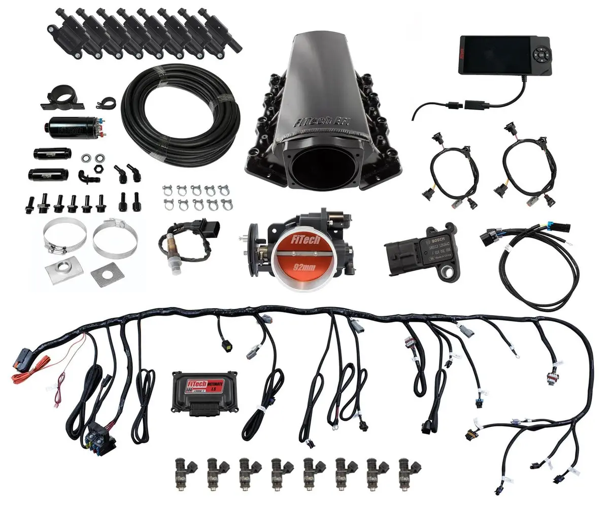 Fitech Ultimate Ls Efi System - 500 Hp Self-Tuning Fuel Injection - 79101 1