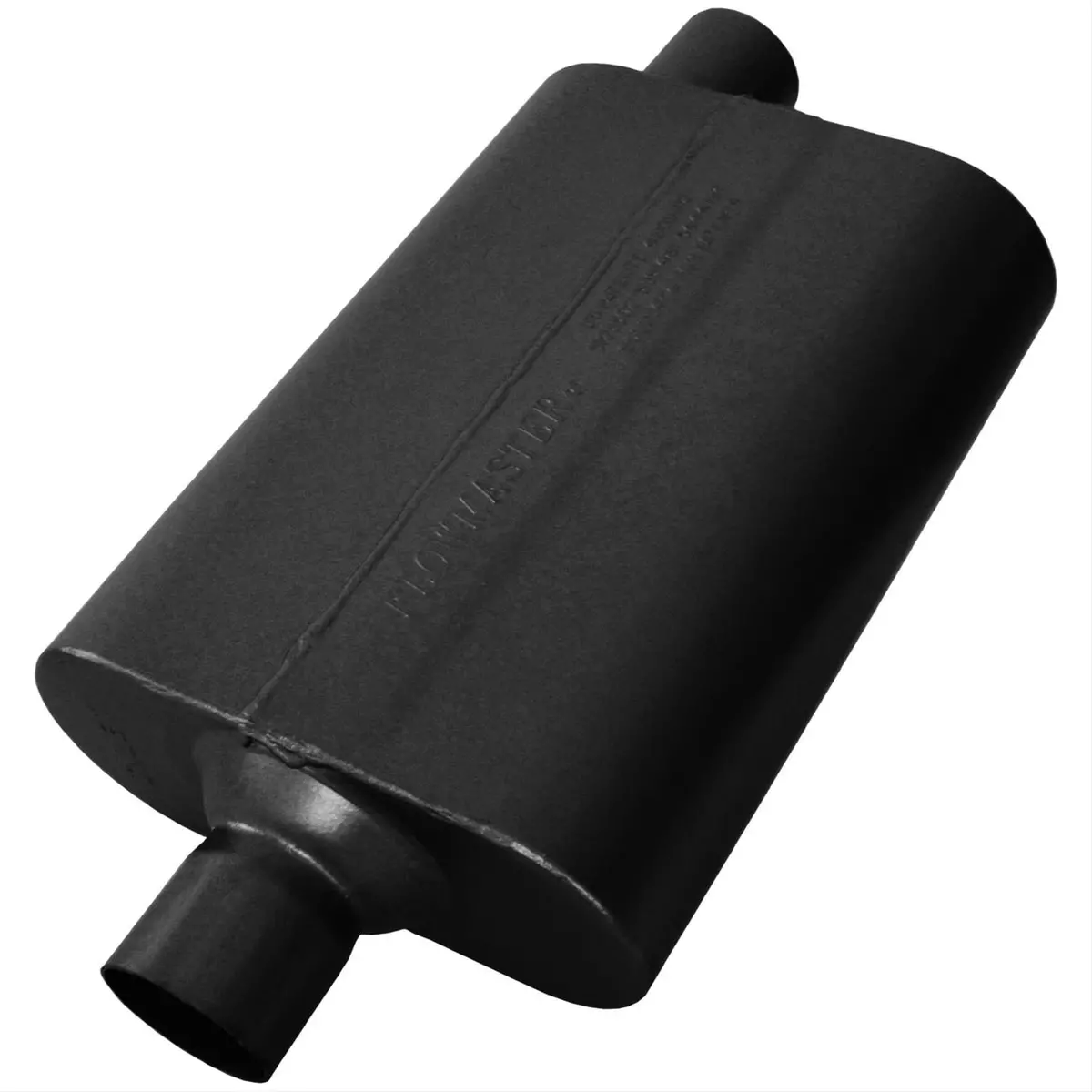Flowmaster 50 Series Delta Flow Muffler – Dual-Inlet, Single-Outlet Exhaust Silencer (842452, Mild Tone & Low Backpressure) 1