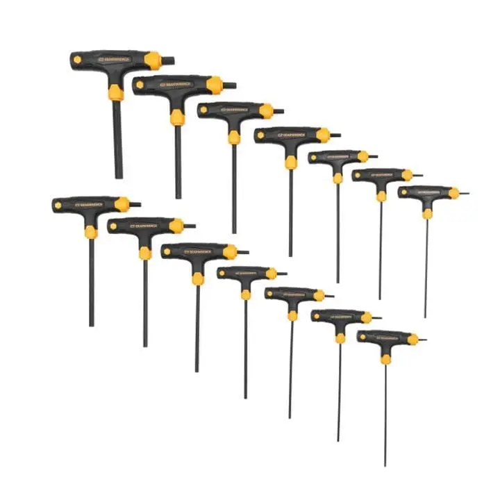 Gearwrench Hex And Torx Key Set – Ergonomic Dual-Material Handle With 14-Piece Bit Collection (83514) 1