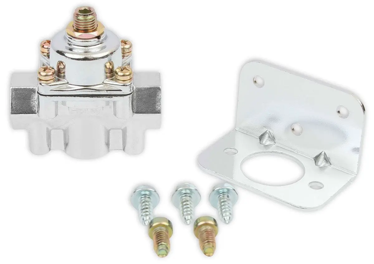 Holley Red Two-Port Fuel Pressure Regulator – Adjustable, High-Flow Efi Component 1