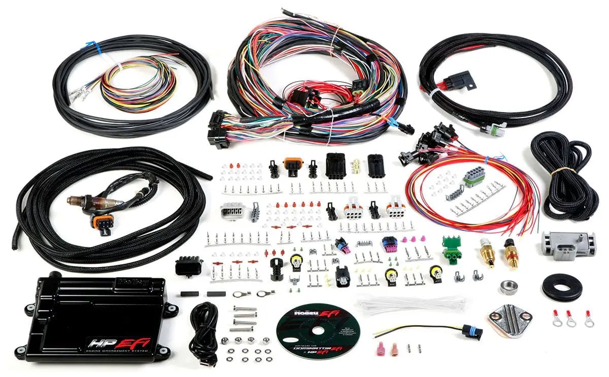 Holley Hp Efi Ecu And Wiring Harness Kit – High-Output 550-605 System 1