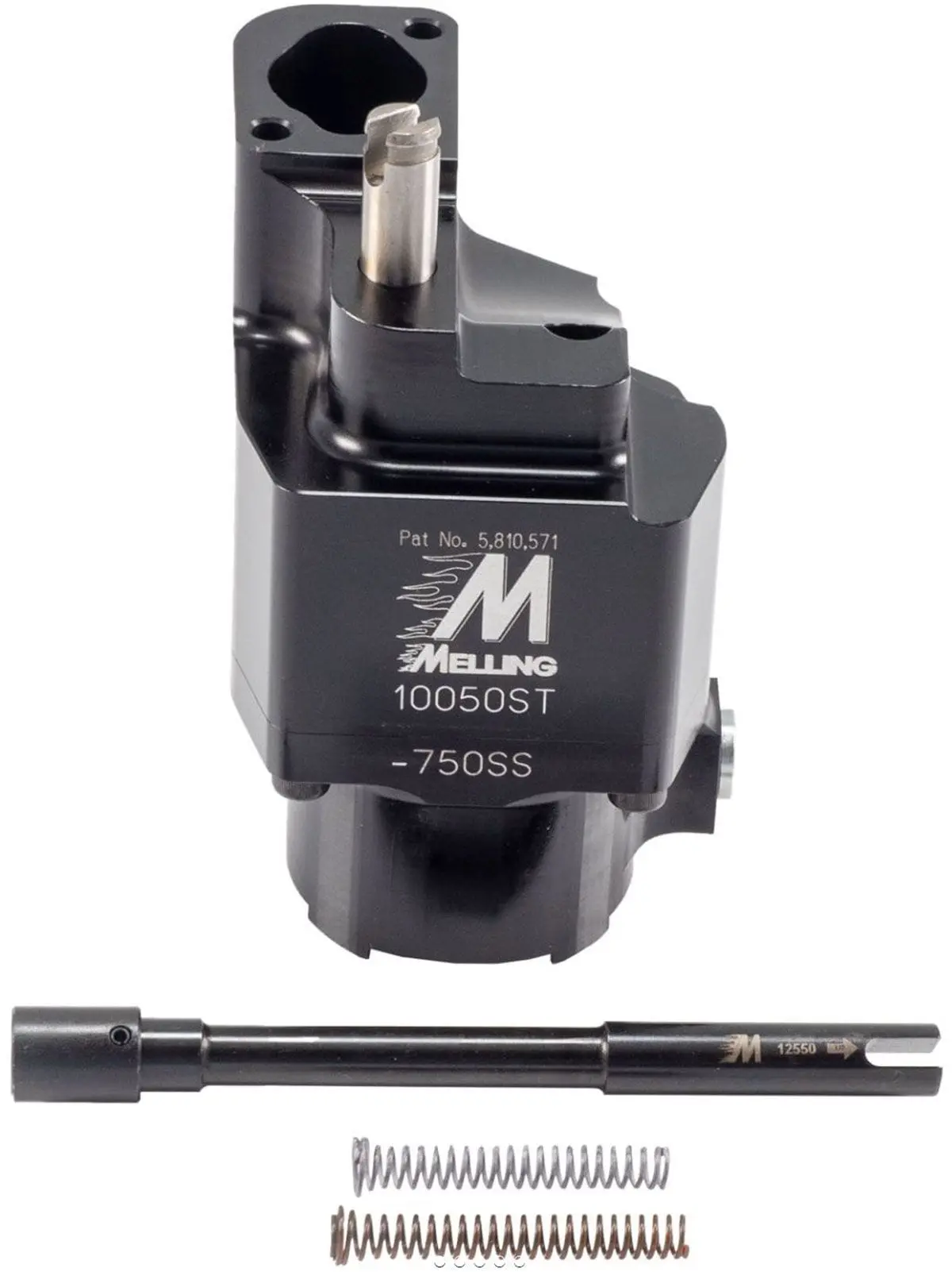 Billet Street/Strip Shark Tooth Oil Pump – High-Volume Me10050St-750Ss 1