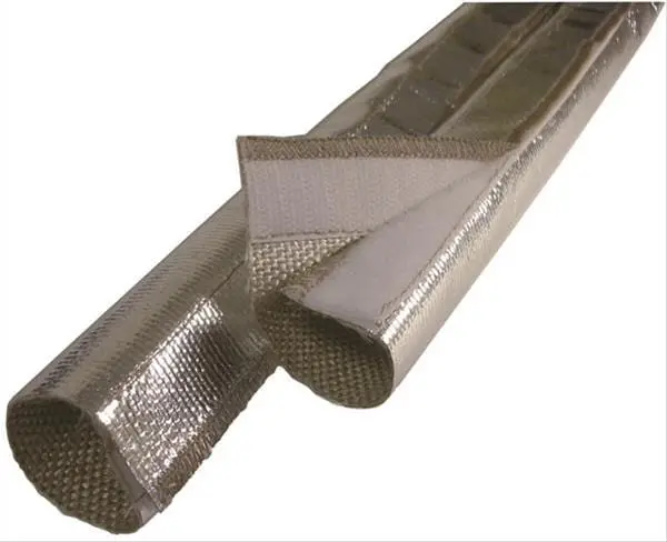 Thermo-Tec Express Heat Shield Sleeving – Flexible, Reflective Exhaust Wrap Alternative (14035, 1" Id X 10' Length) 1
