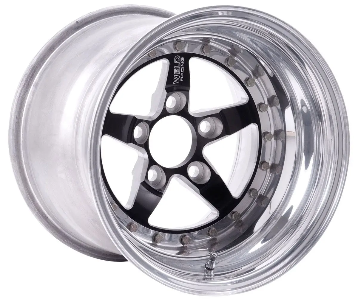 Weld Star Rt Black Center Racing Wheel – 17X9 Inch 1