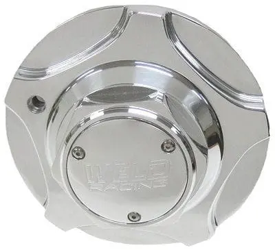 We610-7006 Hex Nut-Style Center Cap – Chrome-Plated, Fits Select Billet Wheels 1