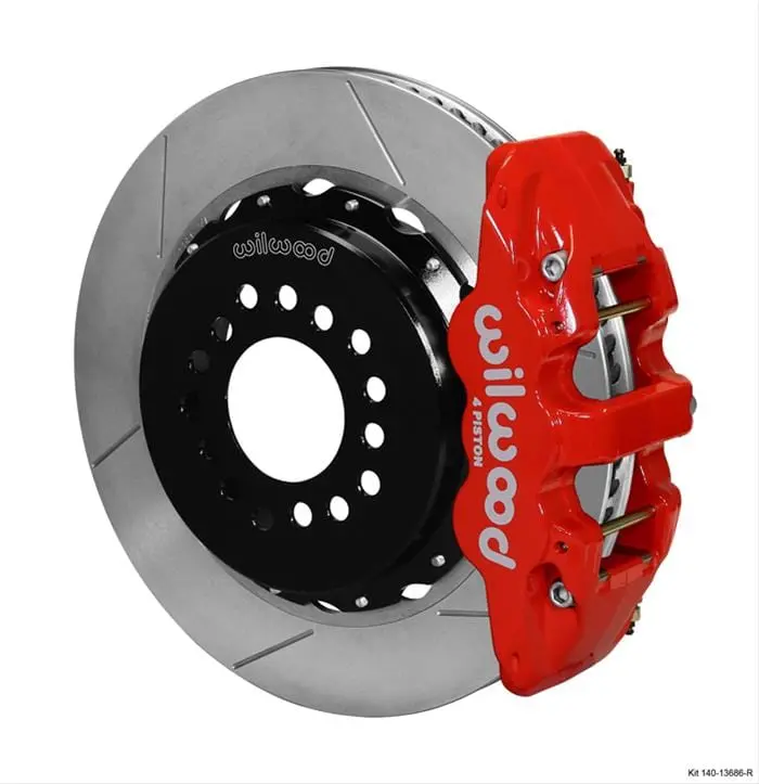 Wilwood Aero4 Rear Big Brake Kit With Integrated Parking Brake 1