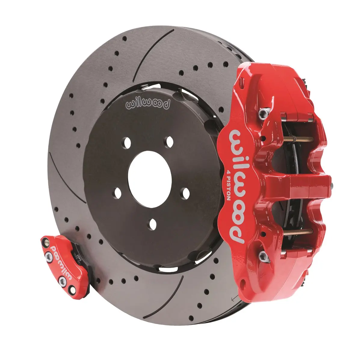 Wilwood Aero4 Rear E-Brake Kit For Performance Vehicles (Model 140-17009-Dr) 1
