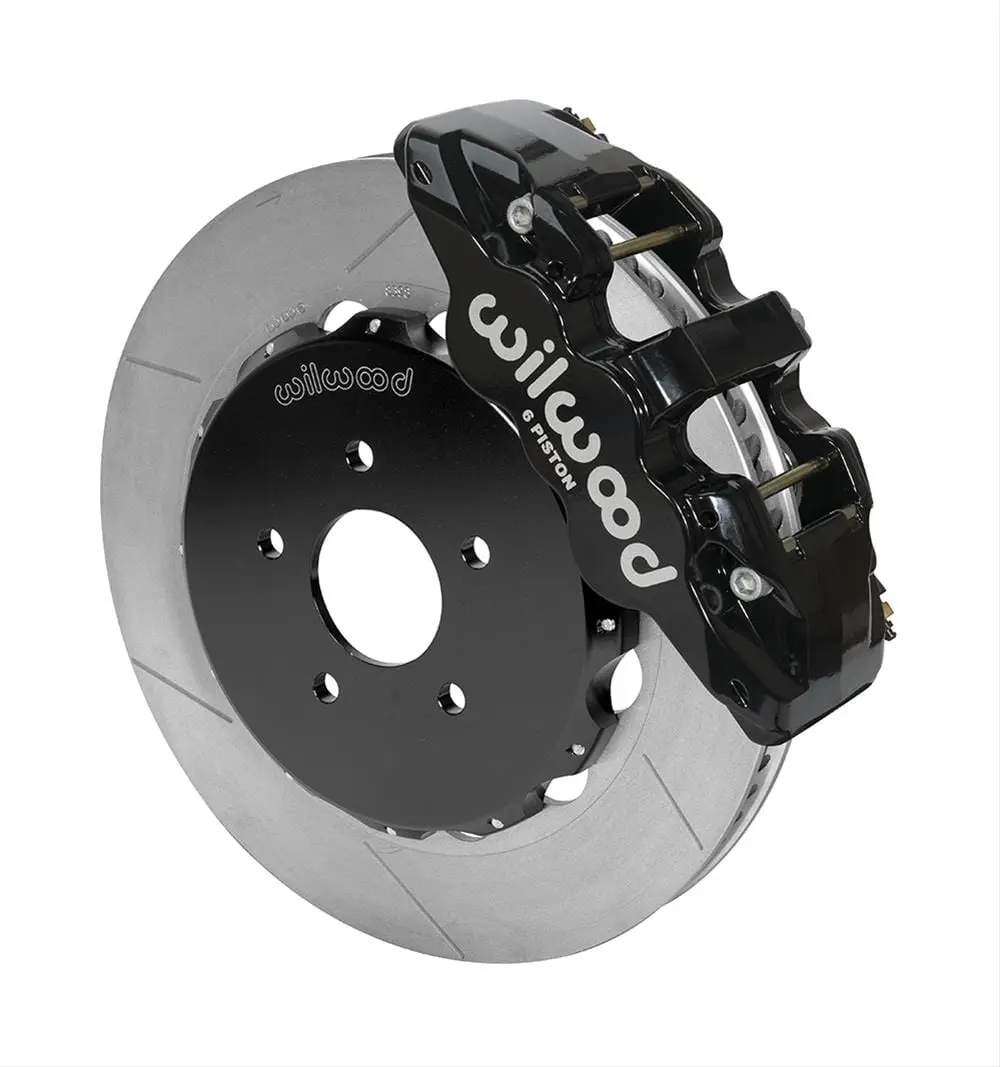 Wilwood Aero6 Front Big Brake Conversion Kit – Lightweight Aluminum Calipers (140-14815) 1