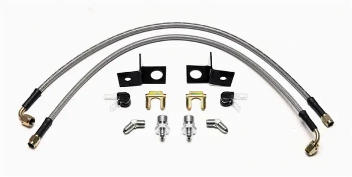 Wilwood Stainless Steel Braided Brake Flexline Kit 1
