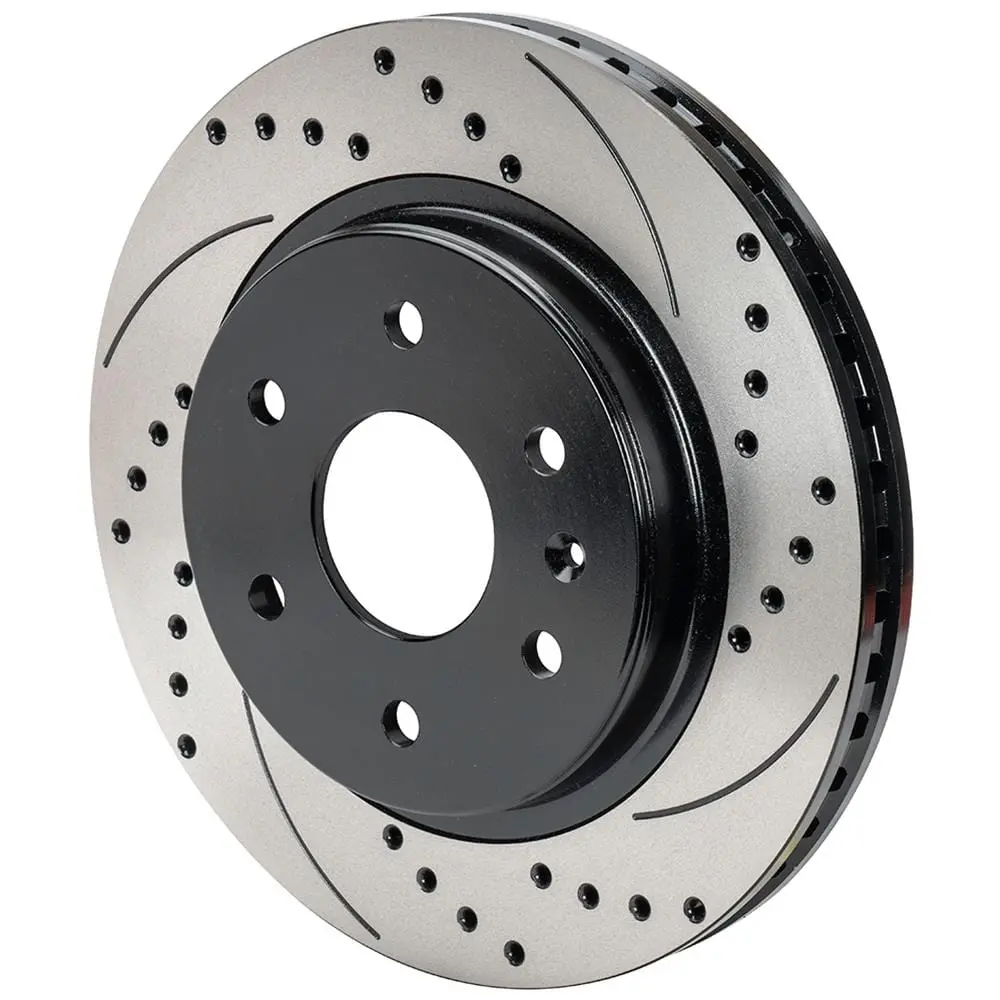 Wilwood 160-16513-Bk Drilled & Slotted Brake Rotors – Track-Ready Stopping Power 1