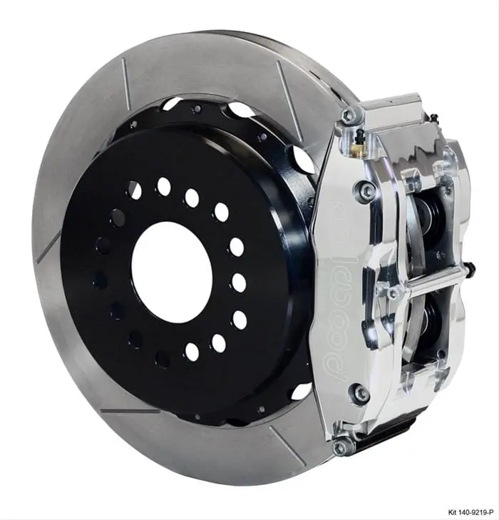 Wilwood 140-9219-P Forged Narrow Superlite 4R Rear Big Brake Kit With Integrated Parking Brake 1