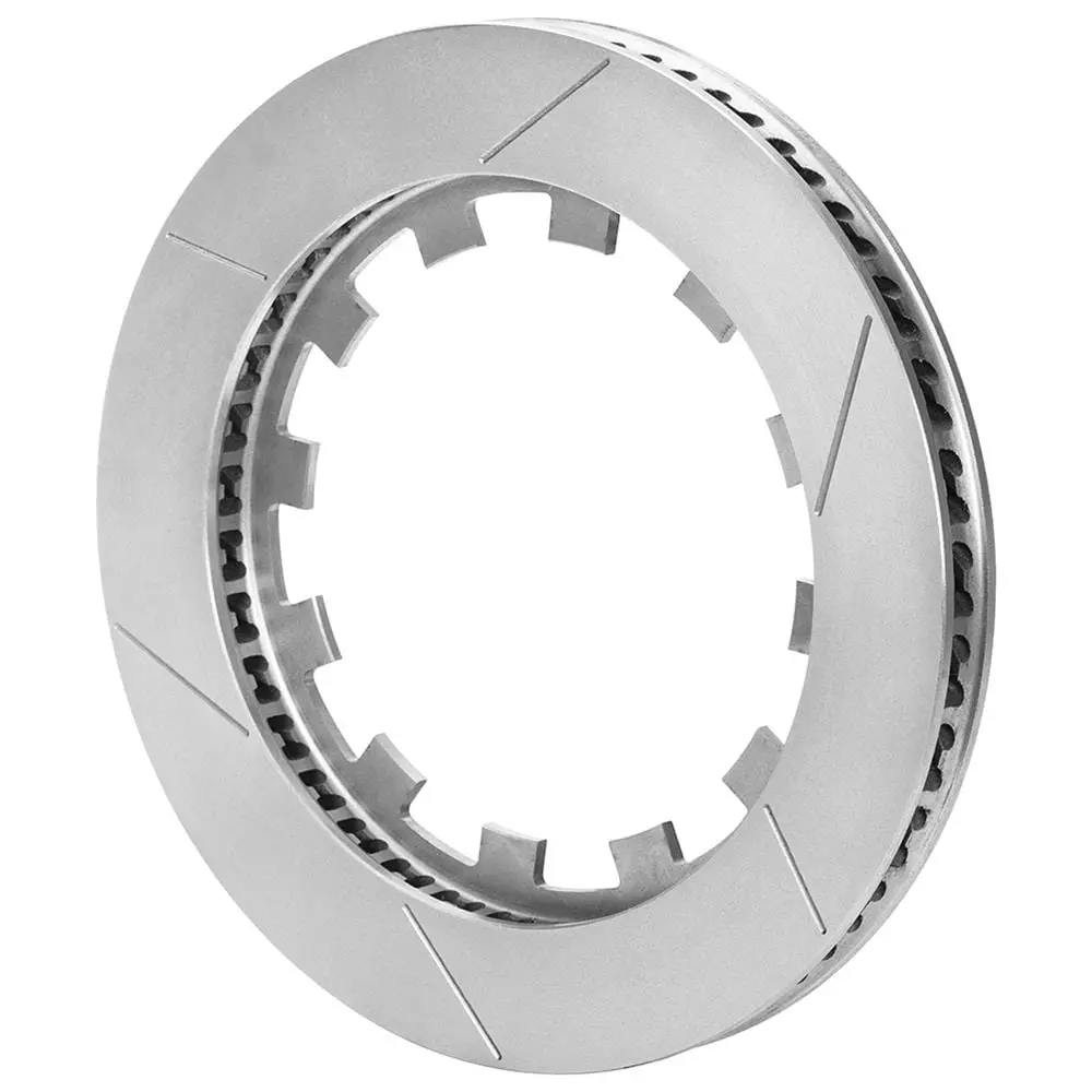 Wilwood Gt72 Curved-Vane Brake Rotors – Two-Piece, Drilled & Slotted – 160-15874 1